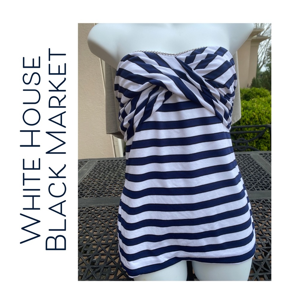 White House Black Market Bandeau Top